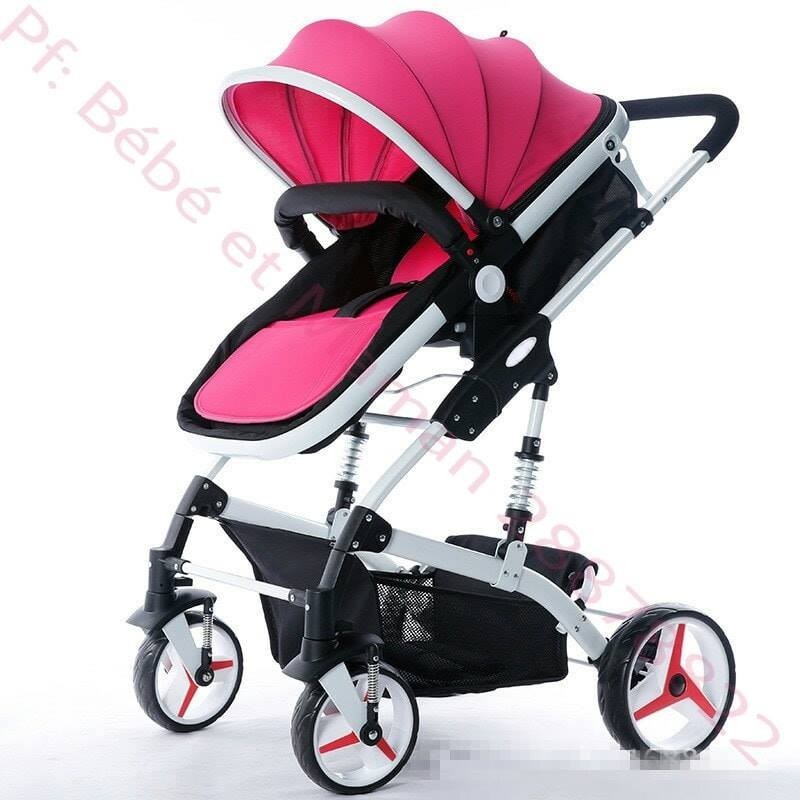 poussette bebe leopard