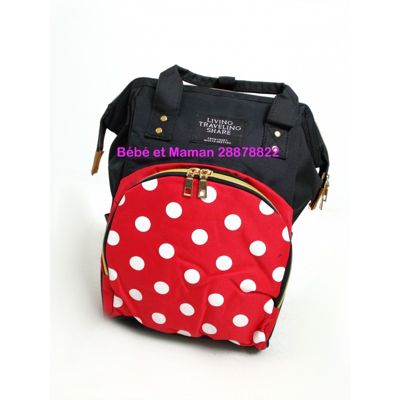Sac maman Alleno Wings M4(rouge)